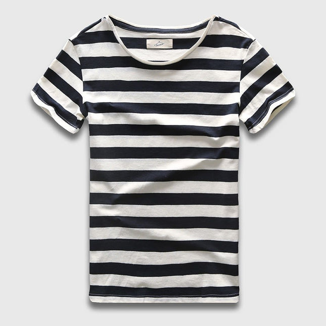 Men's Casual Striped T-Shirt - Wnkrs
