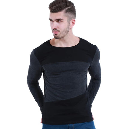 Fashion Casual Long-Sleeved Cotton Men's Top - Wnkrs