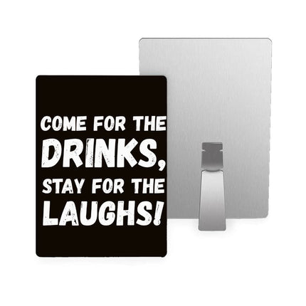 Funny Quote Metal Photo Prints - Funny Saying Decor Pictures - Cool Design Decor Pictures - wnkrs