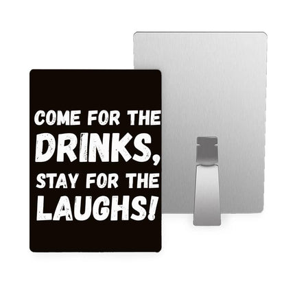 Funny Quote Metal Photo Prints - Funny Saying Decor Pictures - Cool Design Decor Pictures - wnkrs