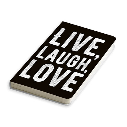 Live Laugh Love Journal - Trendy Notebook - Cool Journal - wnkrs