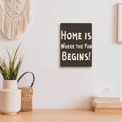 Cool Saying Metal Photo Prints - Quotes Decor Pictures - Graphic Decor Pictures - wnkrs