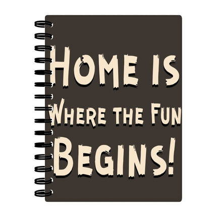 Cool Saying Spiral Notebook - Quotes Notebook - Graphic Notebook - wnkrs