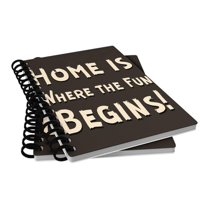 Cool Saying Spiral Notebook - Quotes Notebook - Graphic Notebook - wnkrs