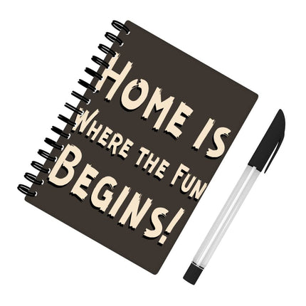 Cool Saying Spiral Notebook - Quotes Notebook - Graphic Notebook - wnkrs