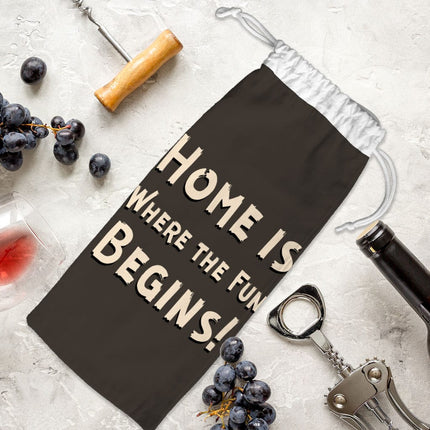 Cool Saying Wine Tote Bag - Quotes Wine Tote Bag - Graphic Wine Tote Bag - wnkrs