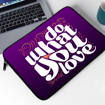 Do What You Love MacBook Pro 14" Sleeve - Cute Design Laptop Sleeve - Graphic MacBook Sleeve - wnkrs