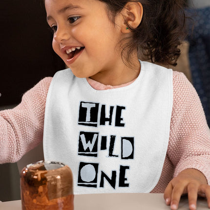 The Wild One Baby Bibs - Best Design Baby Feeding Bibs - Trendy Bibs for Eating - wnkrs