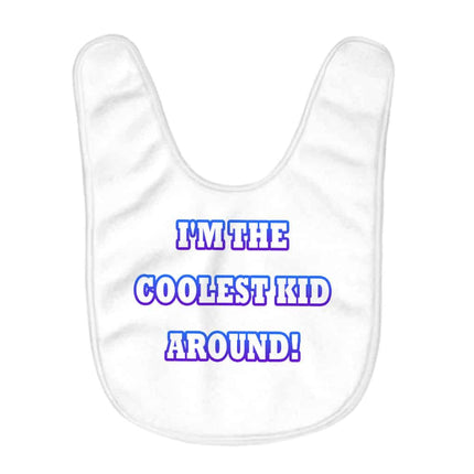 Cool Design Baby Bibs - Quote Baby Feeding Bibs - Best Print Bibs for Eating - wnkrs