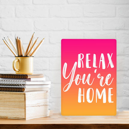 Relax Metal Photo Prints - Best Design Decor Pictures - Printed Decor Pictures - wnkrs