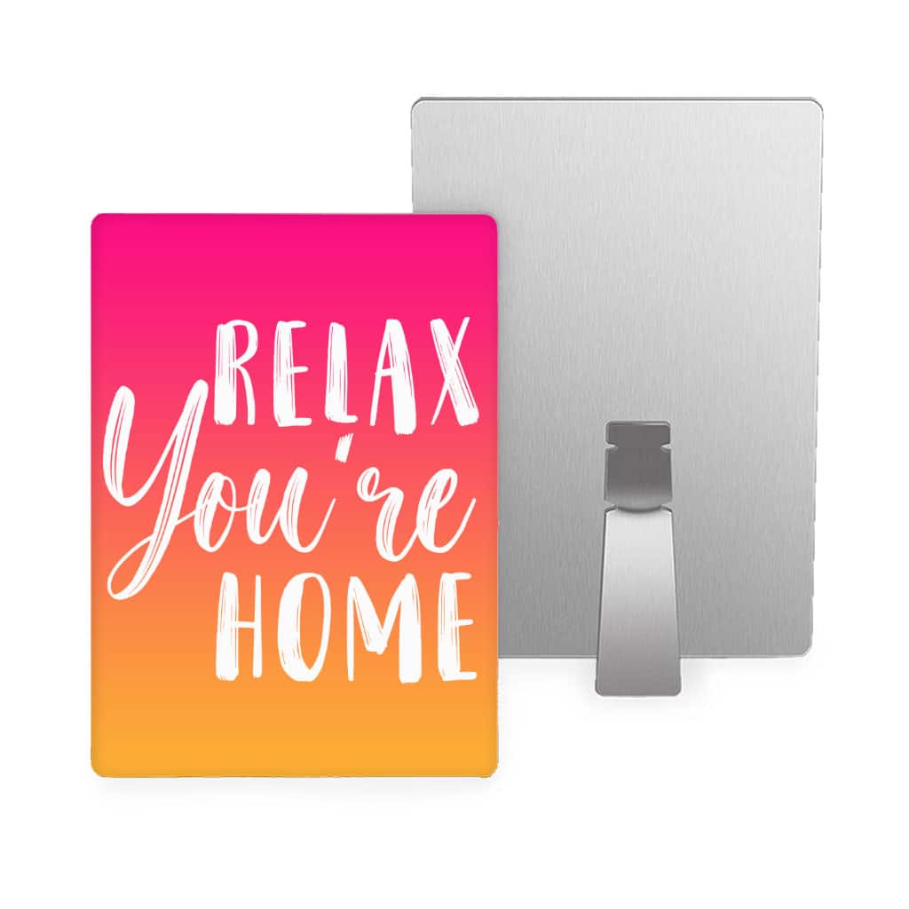 Relax Metal Photo Prints - Best Design Decor Pictures - Printed Decor Pictures