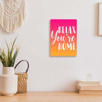 Relax Metal Photo Prints - Best Design Decor Pictures - Printed Decor Pictures - wnkrs