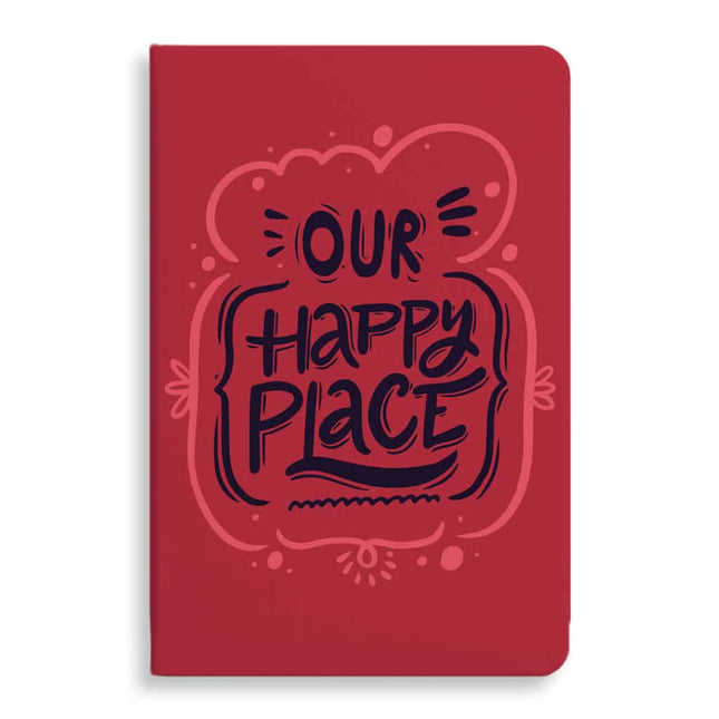 Our Happy Place Journal - Themed Notebook - Cool Design Journal - wnkrs