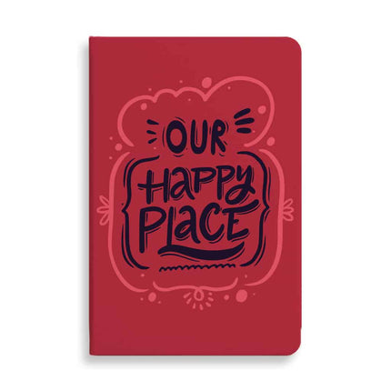 Our Happy Place Journal - Themed Notebook - Cool Design Journal - wnkrs