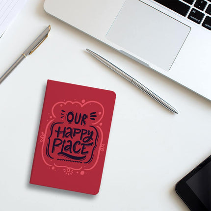 Our Happy Place Journal - Themed Notebook - Cool Design Journal - wnkrs