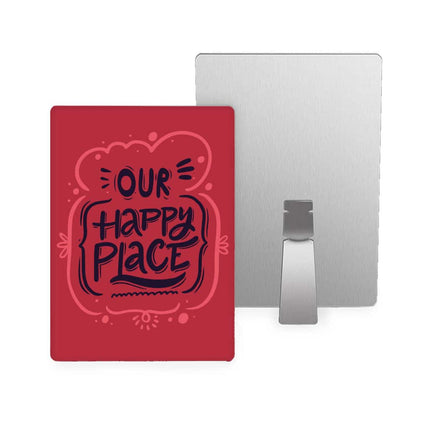 Our Happy Place Metal Photo Prints - Themed Decor Pictures - Cool Design Decor Pictures - wnkrs