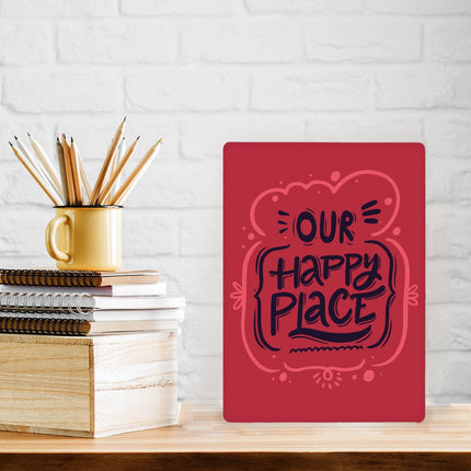 Our Happy Place Metal Photo Prints - Themed Decor Pictures - Cool Design Decor Pictures - wnkrs