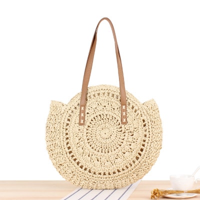 Vintage Styled Straw Bag - Wnkrs