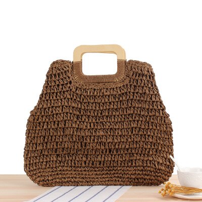 Vintage Styled Straw Bag - Wnkrs