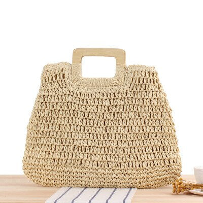 Vintage Styled Straw Bag - Wnkrs