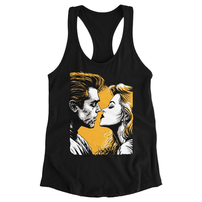 Bright Graphic Racerback Tank - Love Themed Tank - Unique Workout Tank