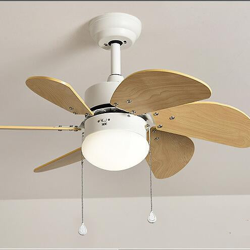 Modern Colorful Wooden Ceiling Fan