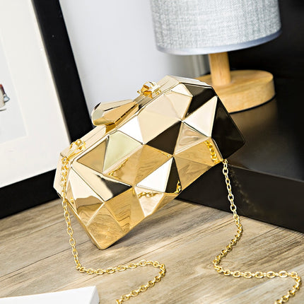 Women's Geometric Evening Clutch - Wnkrs