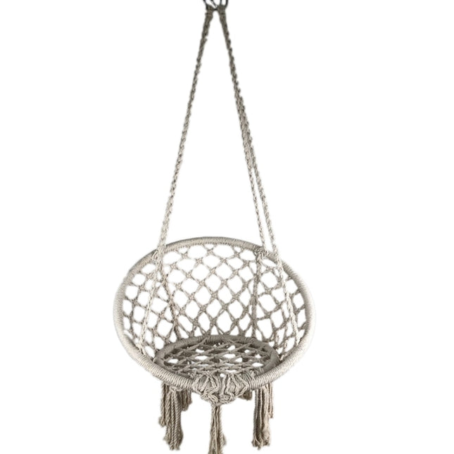 Cotton Rope Hammock Chair with Tassels - wnkrs