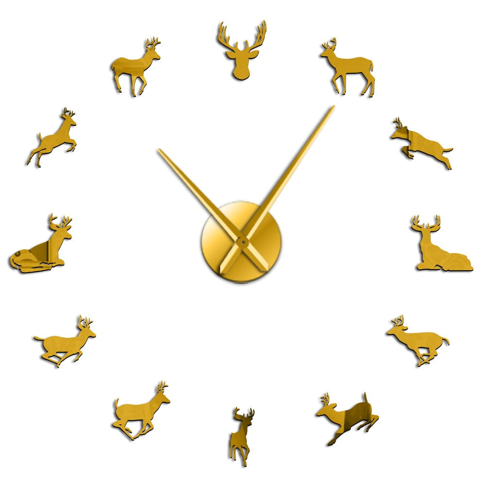 Acrylic Wall Clock in Different Colors