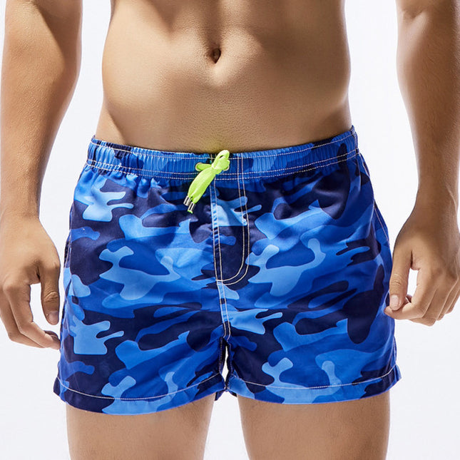 Fashion Summer Quick-Drying Camouflage Men's Beach Shorts