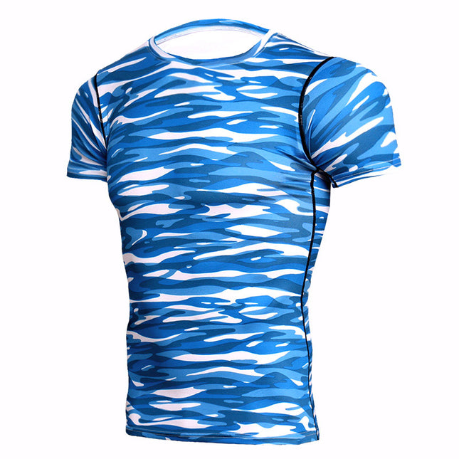 Men's Camouflage Patterned T-Shirt - Wnkrs