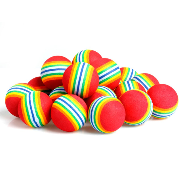 Rainbow Color Foam Sponge Golf Balls - wnkrs
