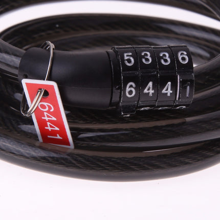 4 Digital Password Bike Cable Lock - wnkrs