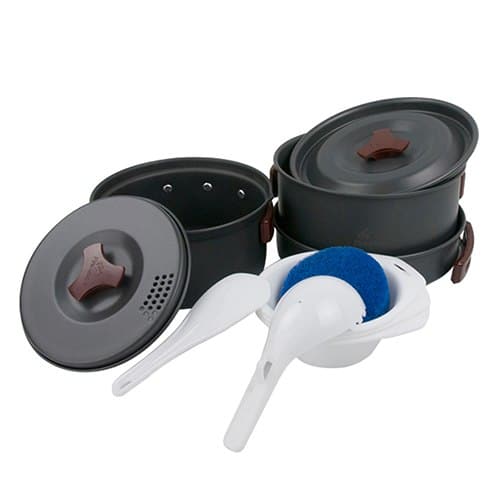 Outdoor Camping Cookware for 2-3 Persons - wnkrs