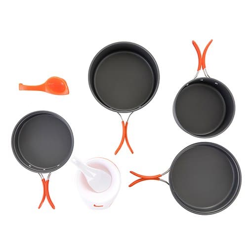 Outdoor Camping Foldable Cookware for 2-3 Persons - wnkrs