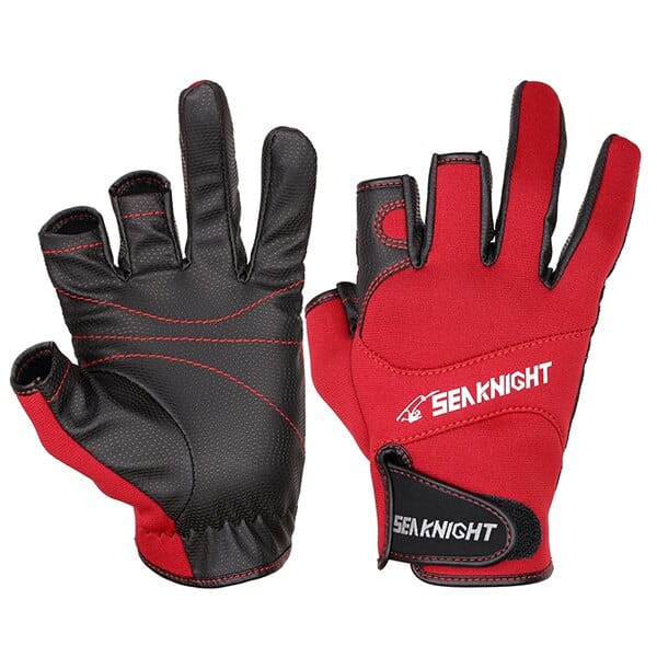 Half-Finger Leather Fishing Gloves - wnkrs