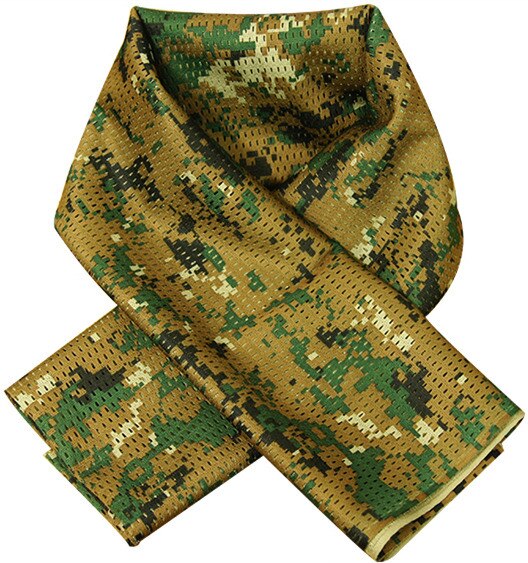 Comfortable Lightweight Breathable Cotton Men's Military Scarf - wnkrs