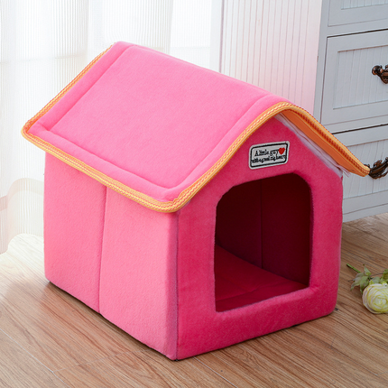 Folding Pet House with Soft Mat - wnkrs