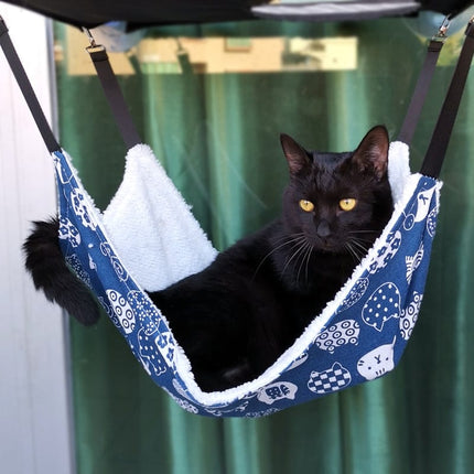 Cats Cotton Double Hanging Hammock - wnkrs