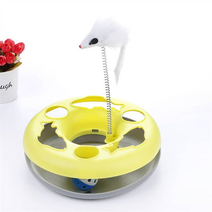 Cat's Toy with Bouncing Mouse - wnkrs