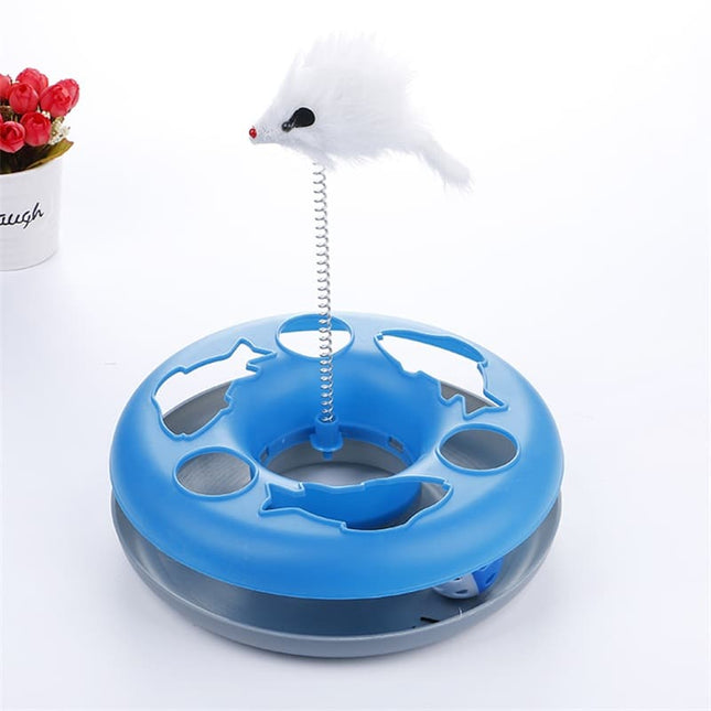 Cat's Toy with Bouncing Mouse - wnkrs