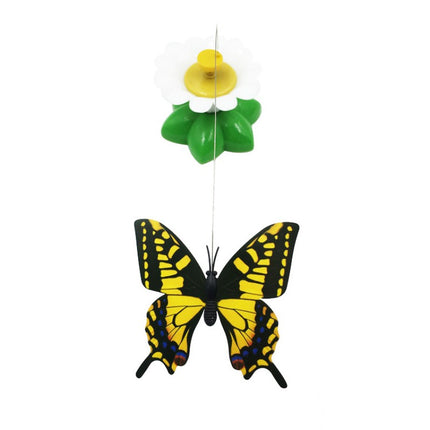 Colorful Rotating Butterfly Cat Toy - wnkrs