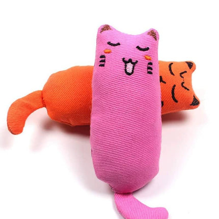 Teeth Grinding Cat Plush Toy - wnkrs
