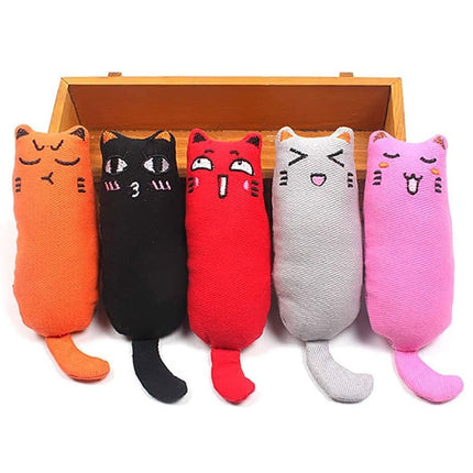 Teeth Grinding Cat Plush Toy - wnkrs