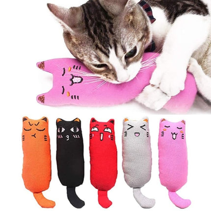 Teeth Grinding Cat Plush Toy - wnkrs