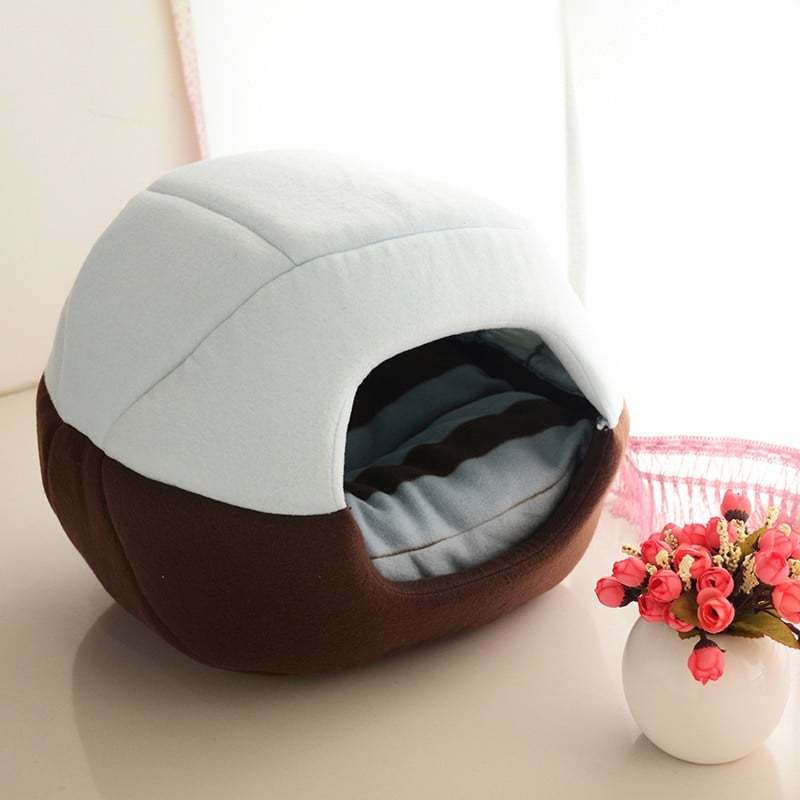 Dog's Foldable Soft Warm Bed