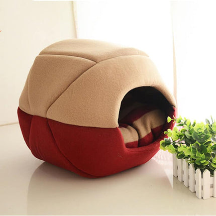 Dog's Foldable Soft Warm Bed - wnkrs