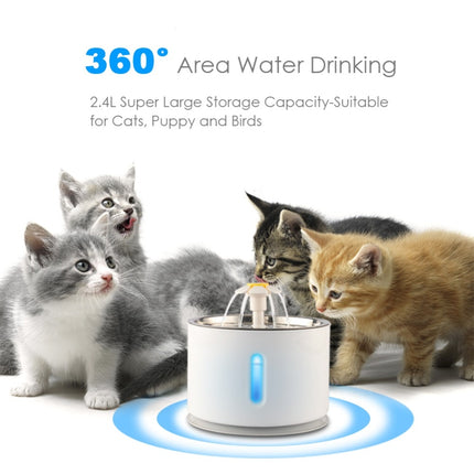 2.4L Automatic Cat Water Fountain - wnkrs