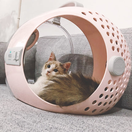 Travel Capsule Shaped Carrier for Pets - wnkrs