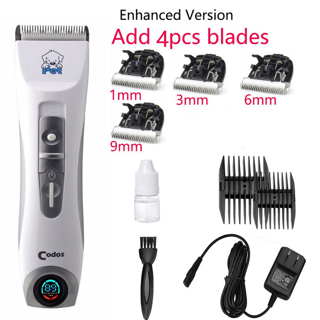 Handy Professional Electric Dog's Trimmer with LCD Display - wnkrs